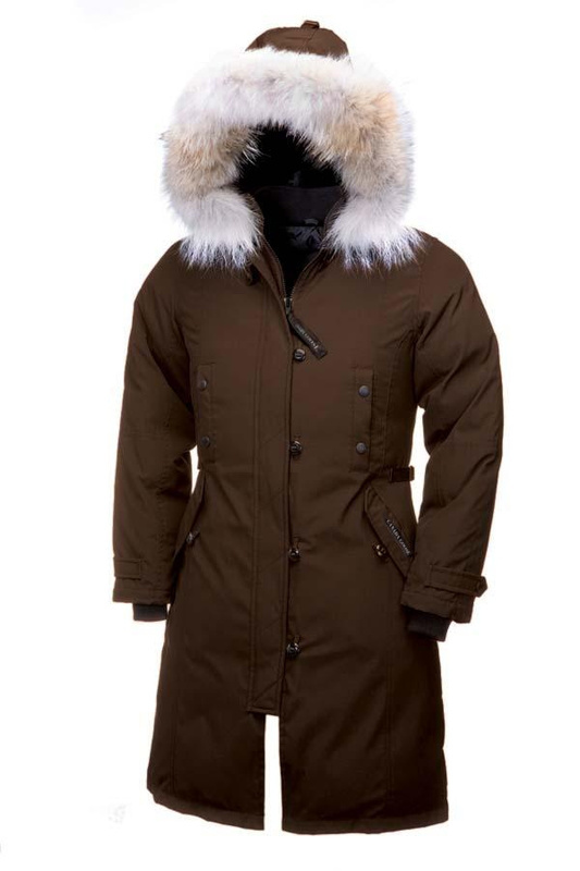 Parka Canada Goose Youth Kensington Marron